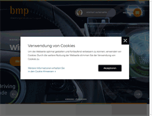 Tablet Screenshot of bmp-steuer.de